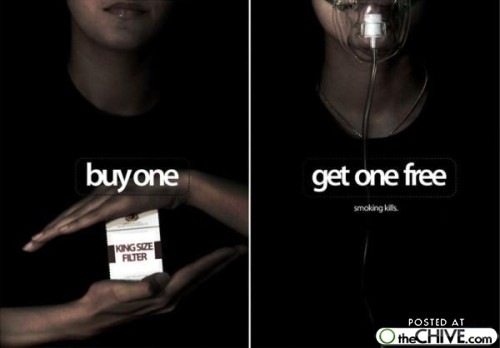 anti smoking advertising 1 Clever and impactful anti smoking ads, Part 3 (14 photos)
